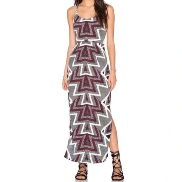 Free People Geometric Maxi Dress - Picture 6 of 11